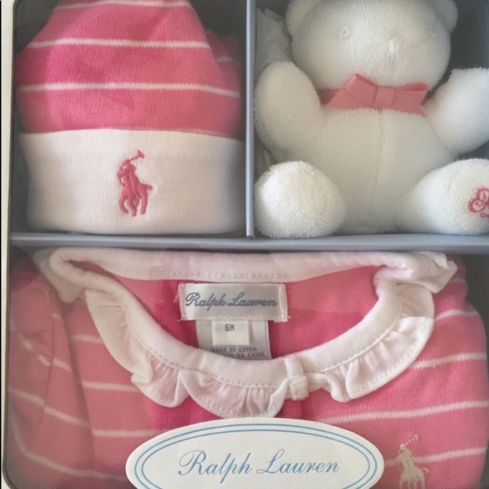 Beautiful Ralph Lauren baby girl gift set
